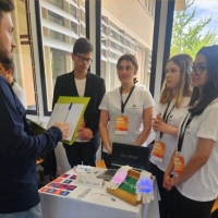 Alunos do 11.º C marcam presença na Junior Market